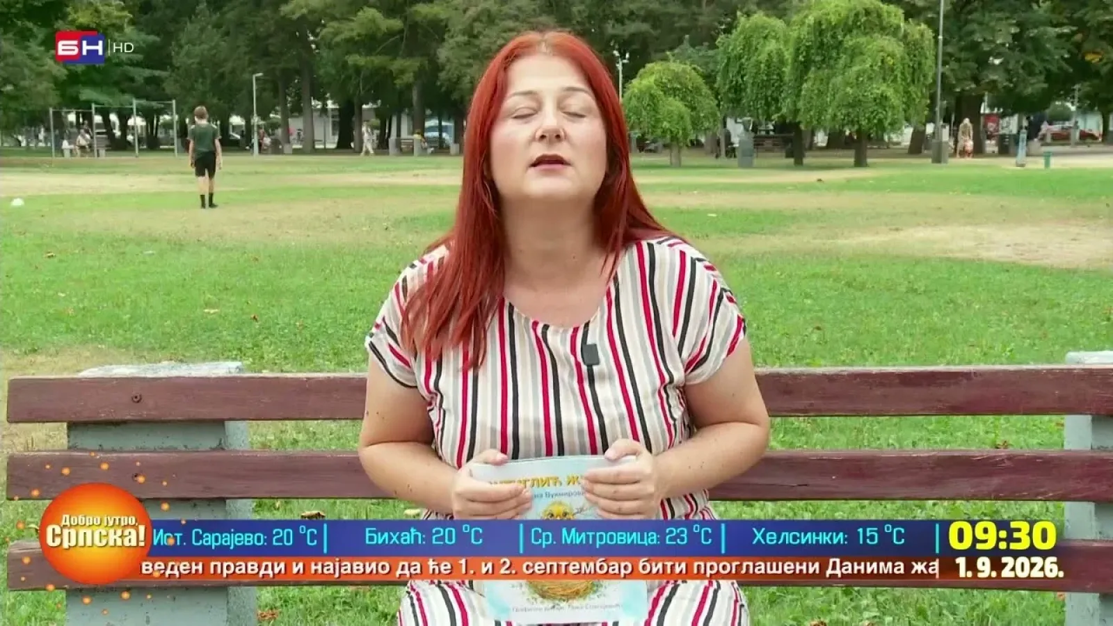 Новинарка БН ТВ Весна Вукмировић, кренула је и књижевним стопама и написала књигу "Штиглић Жућко"