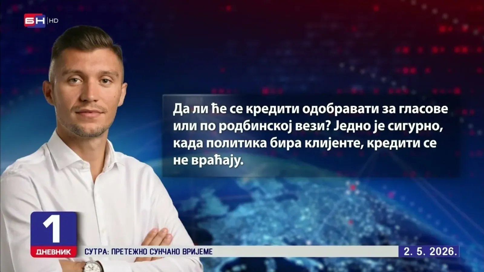 Kresojević: IRB krediti pod kontrolom politike, prijeti novi gubitak miliona