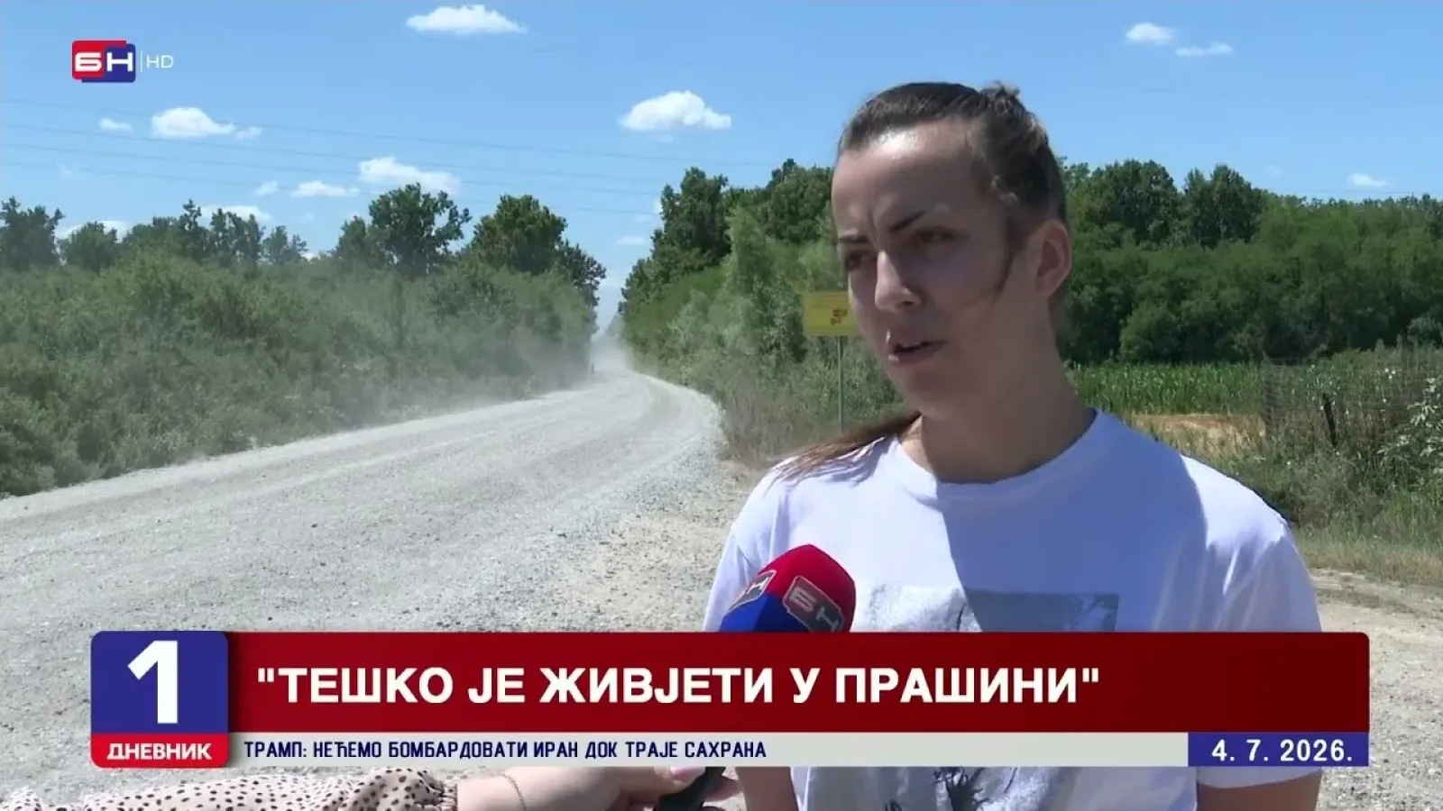 Mještani Velike Obraske nezadovoljni zbog preusmjeravanja kamiona u selo