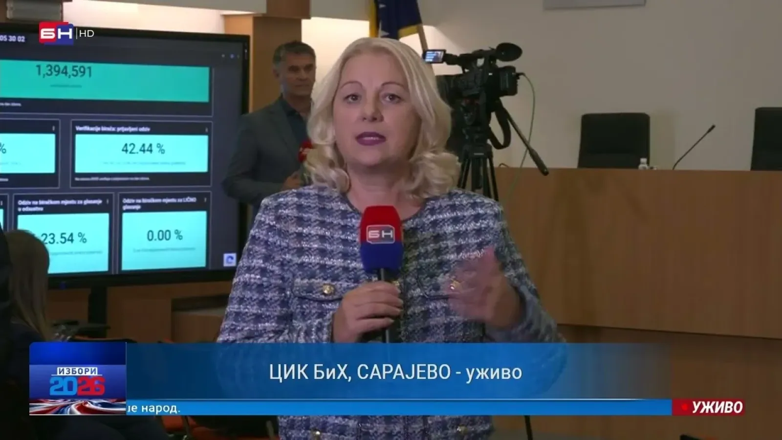 ЦИК УЖИВО: По први пут у БиХ ЦИК ће имати резултате прије политичких странака