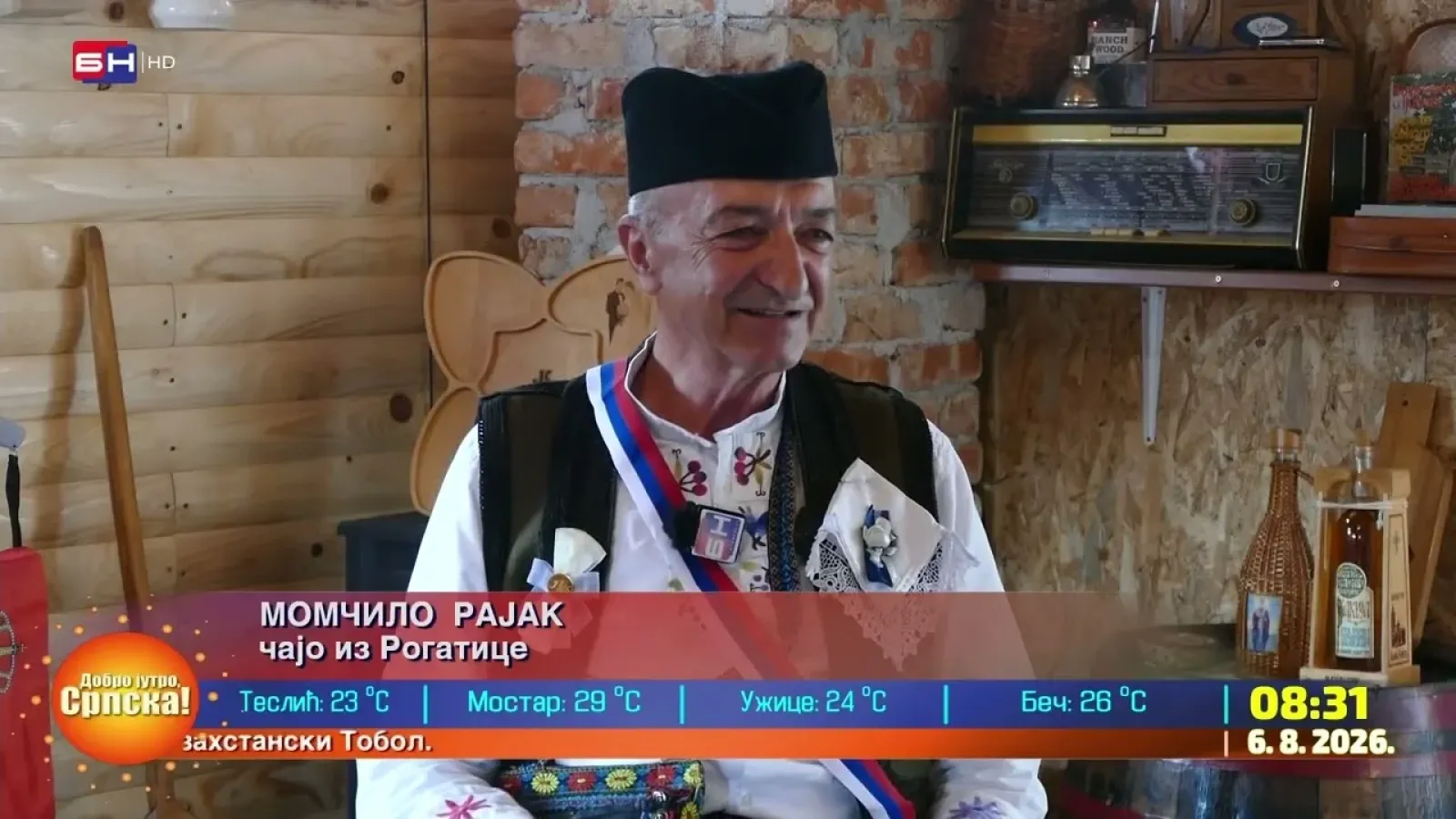 Момчило Рајак из Рогатице, чајо је на свадбама пуних 25 година