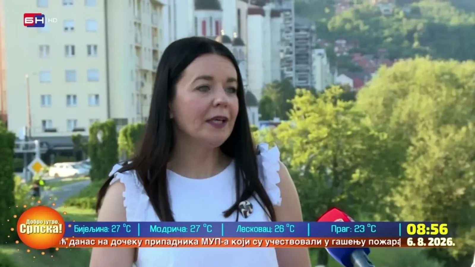 "Most u bojama Republike Srpske" je naziv izložbe koju je organizovala TO Zvornika