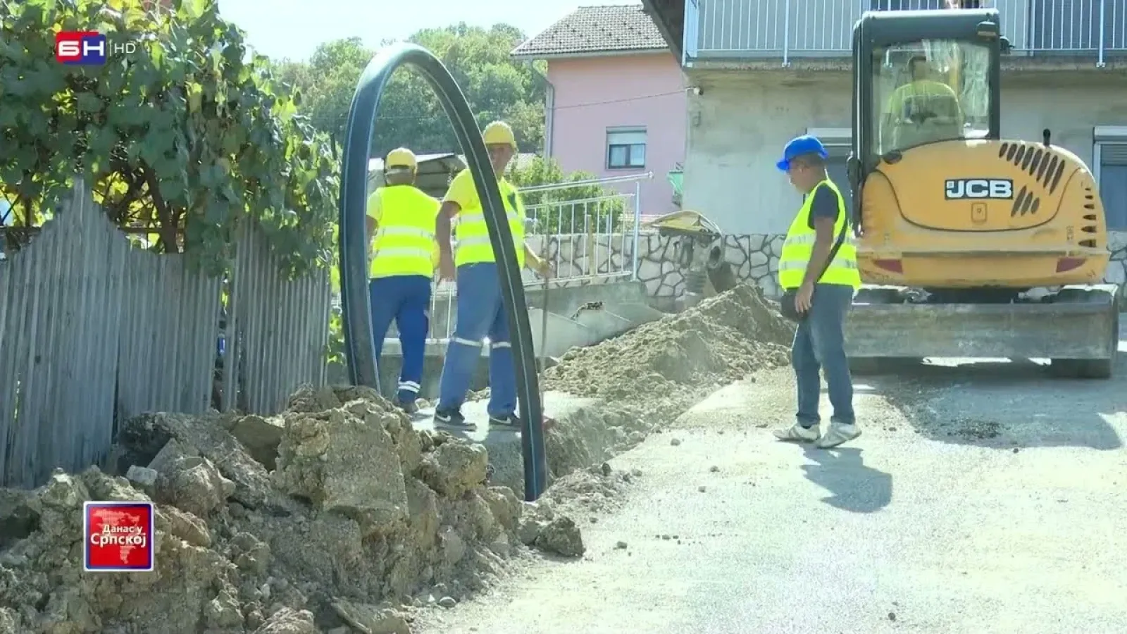 Banjaluka: Stanivuković obišao radove na izgradnji vodovodne mreže u MZ Lauš
