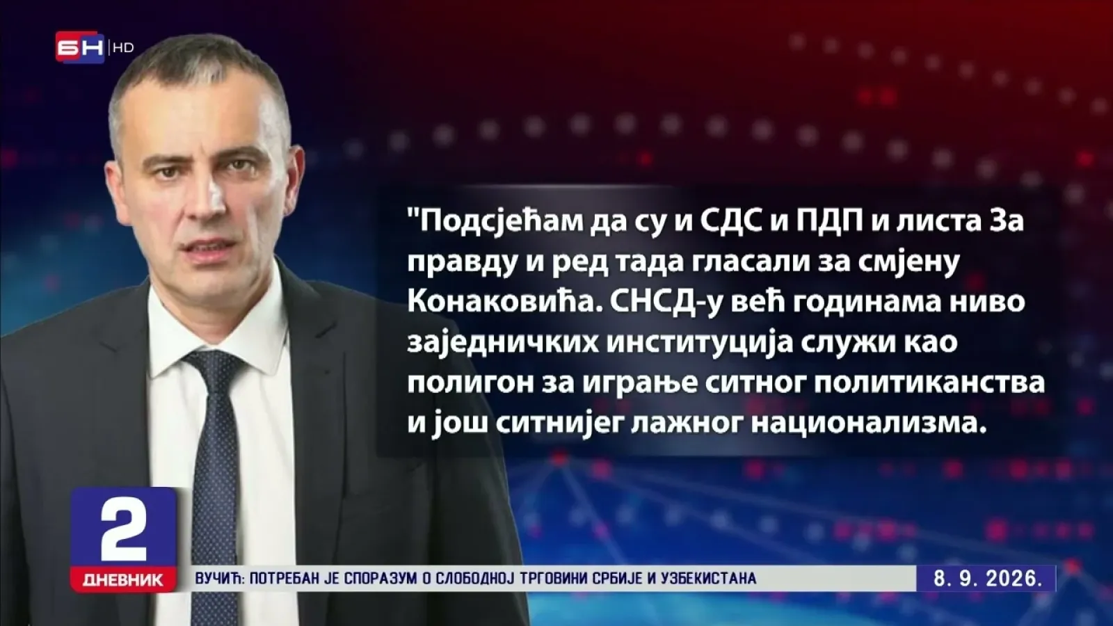 Babalj: I Konakovića i Turkovićevu je ustoličio SNSD