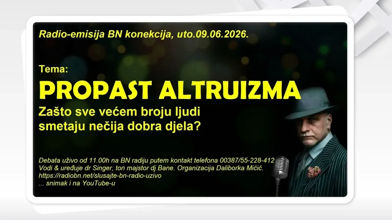 PROPAST ALTRUIZMA - Zašto sve većem broju ljudi smetaju nečija dobra djela? || BN KONEKCIJA