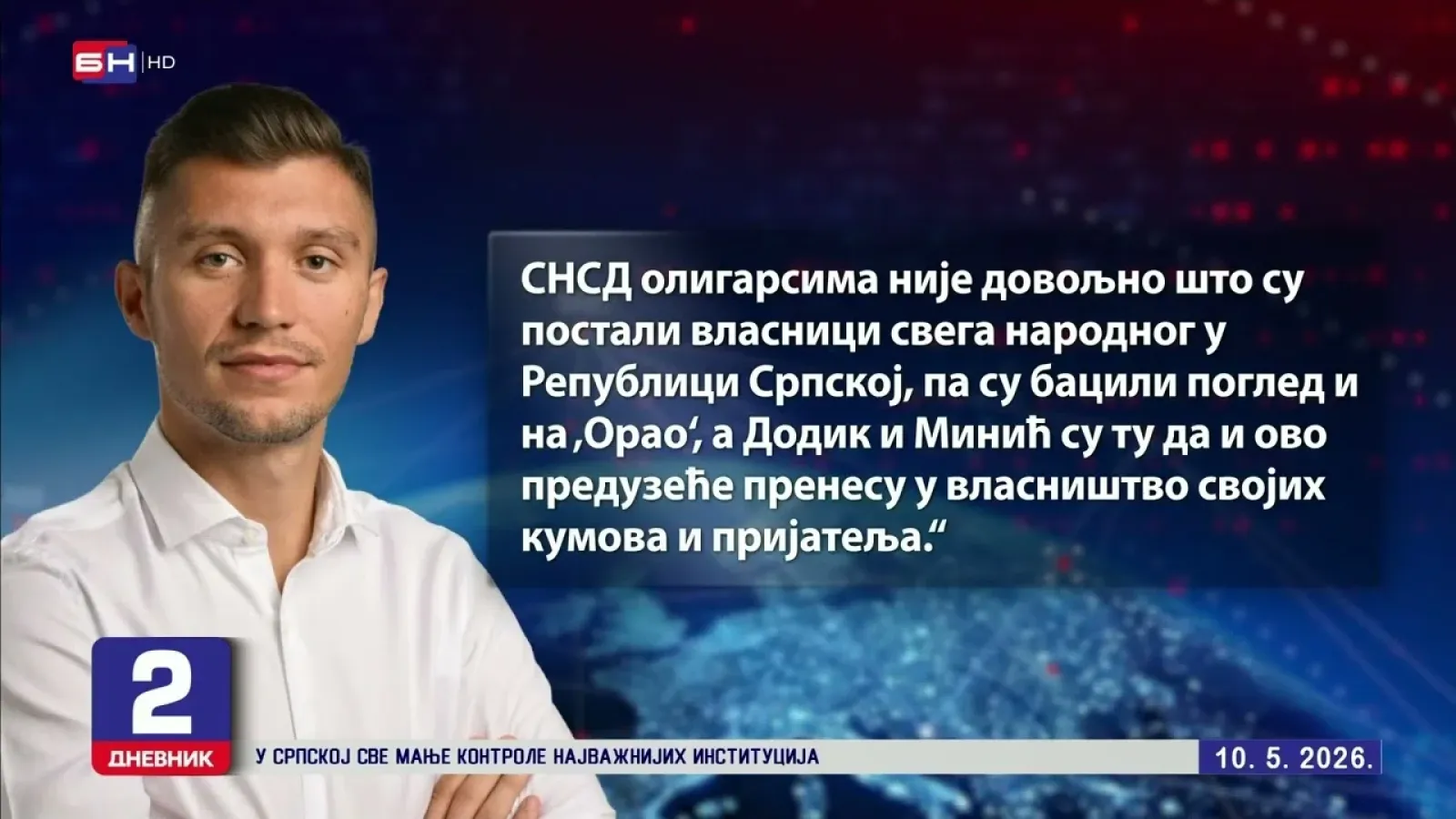 Kresojević upozorava: Vlada privatizuje "Orao"?!