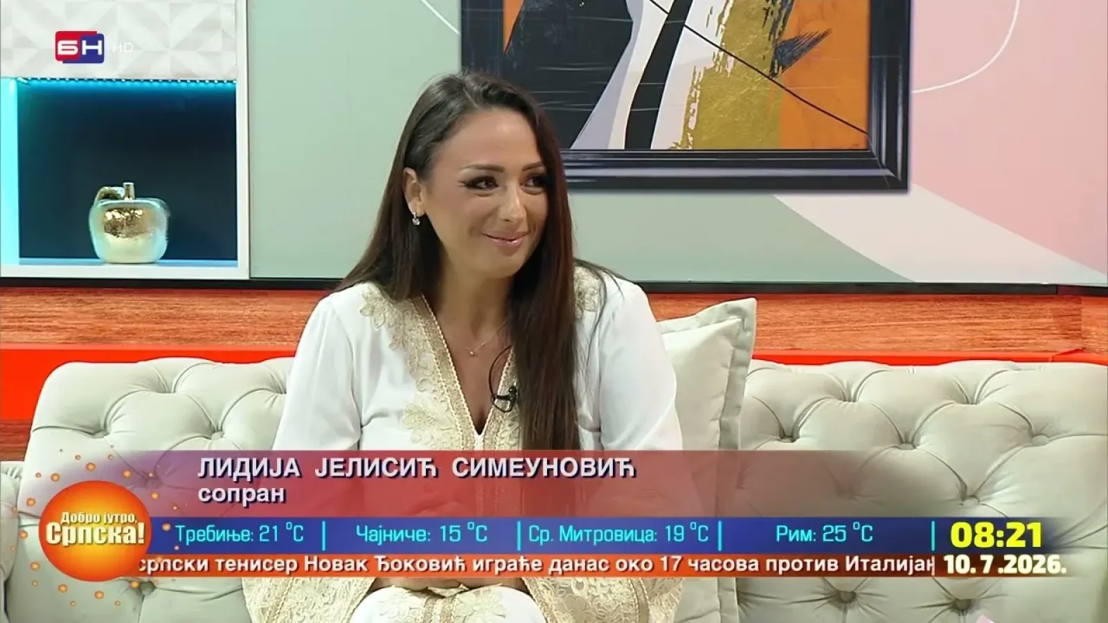 Promocija nove pjesme „Ovdje nam je mjesto“ soprana Lidije Jelisić Simeunović