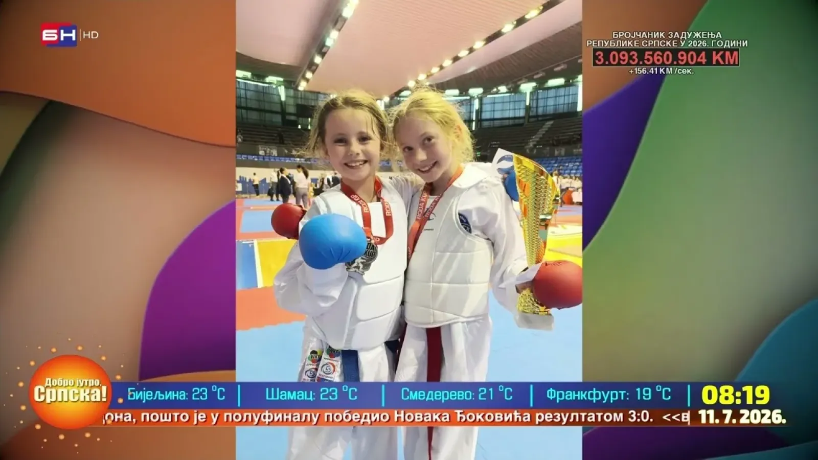 Bijeljinci Isak Panić i Bogdan Gordić osvojili bronzane medalje na Balkanskom prvenstvu u Istanbulu