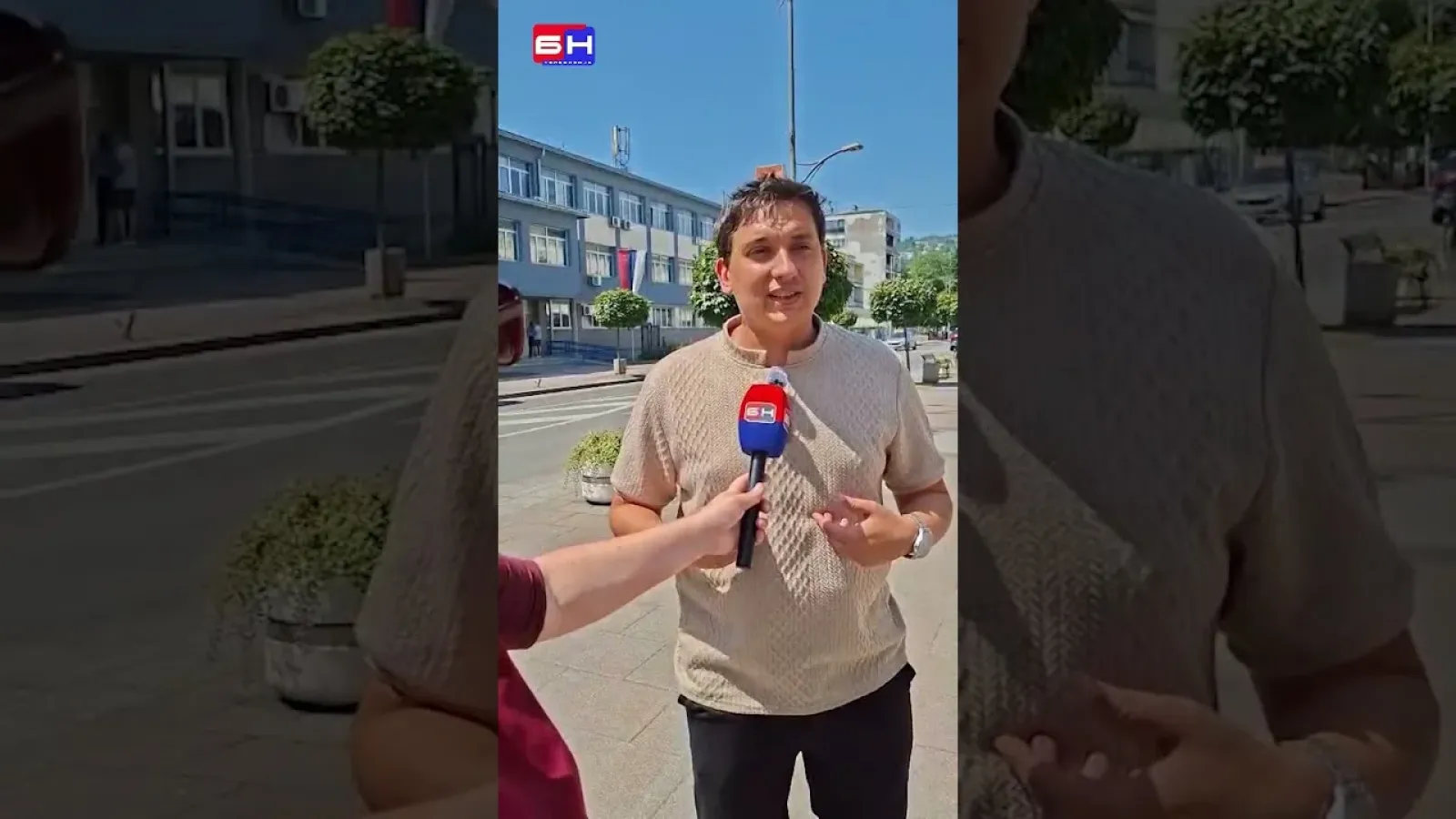 Izjava Stefana Blagića nakon odazivanja pozivu policije zbog bilborda u Podnovlju