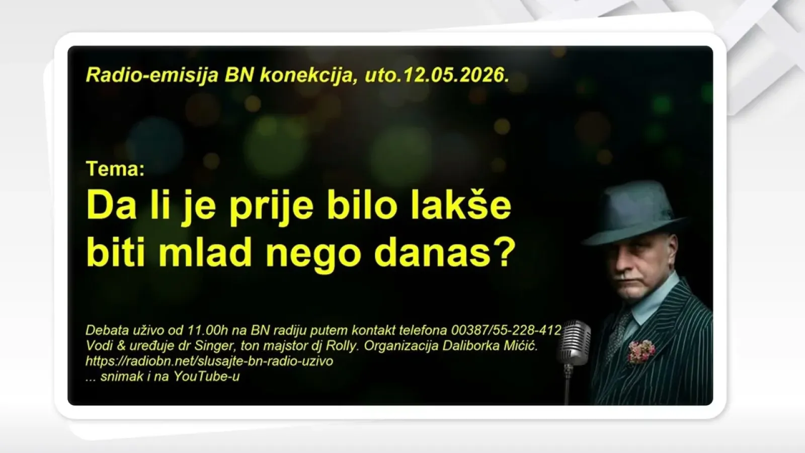 Da li je prije bilo lakše biti mlad nego danas? || BN KONEKCIJA