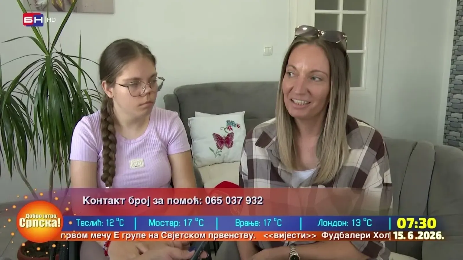 Pomozimo Teodori Milojković iz Ugljevika koja svakodnevno vodi hrabru borbu sa cerebralnom paralizom