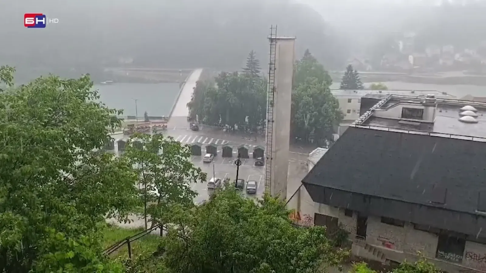 Jako nevrijeme zahvatilo Višegrad