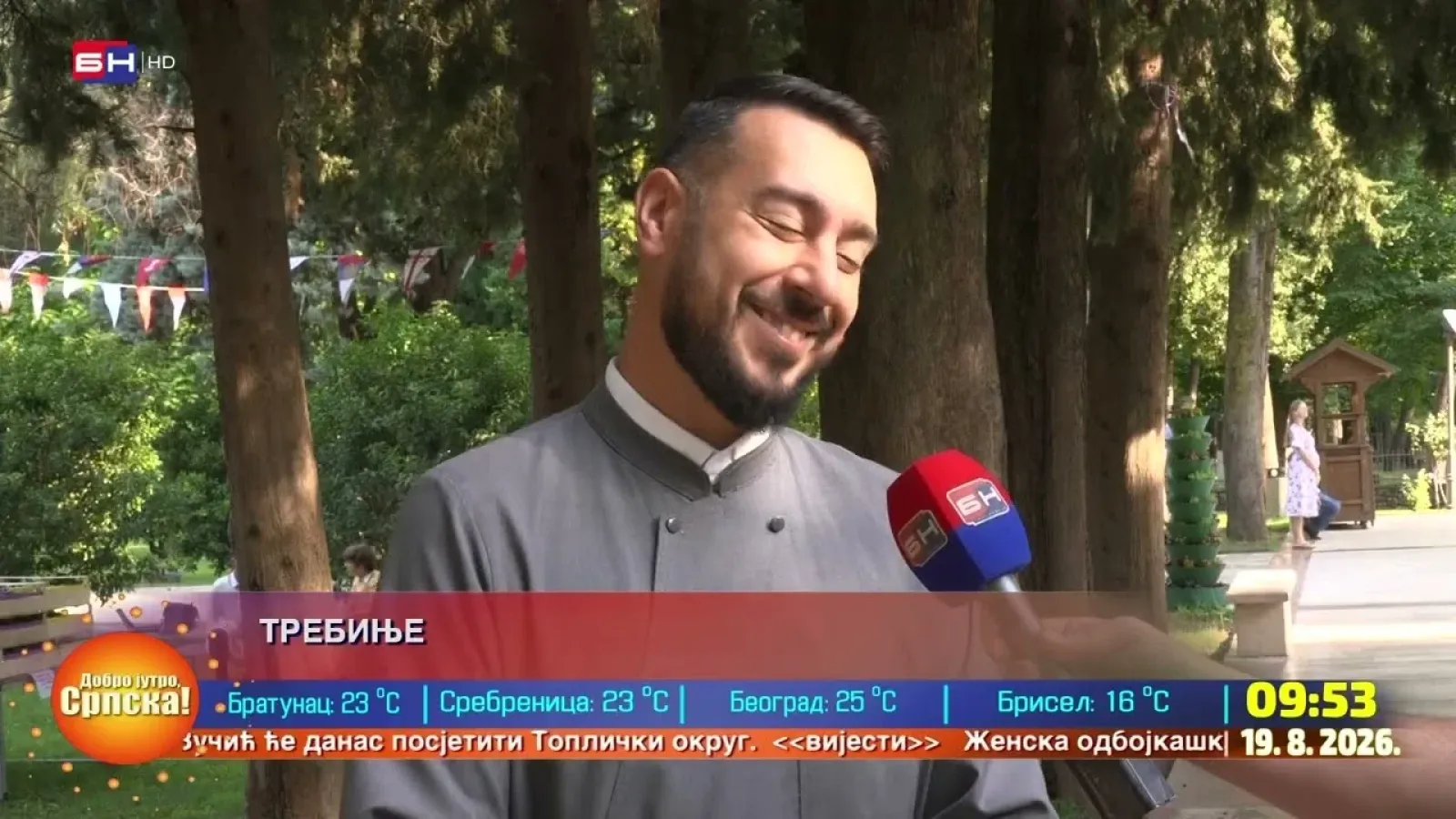 Свештеник Душан Шаровић: На Преображање постоји један лијеп обичај - освећење грожђа