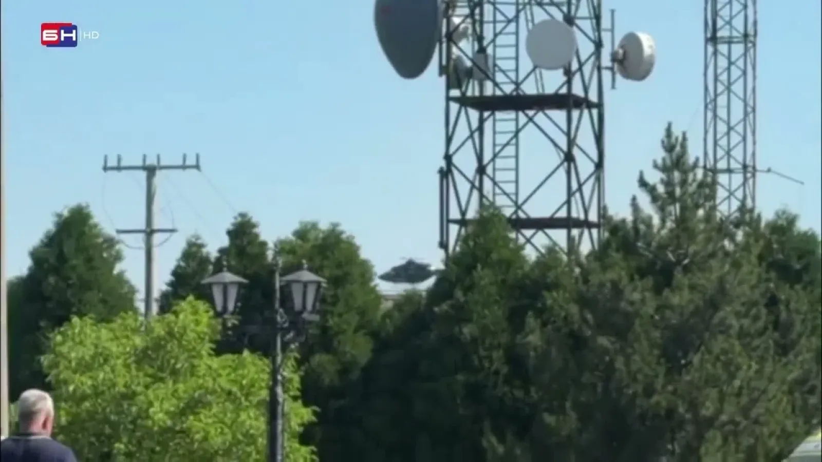 Prelet helikoptera na Dugoj Njivi