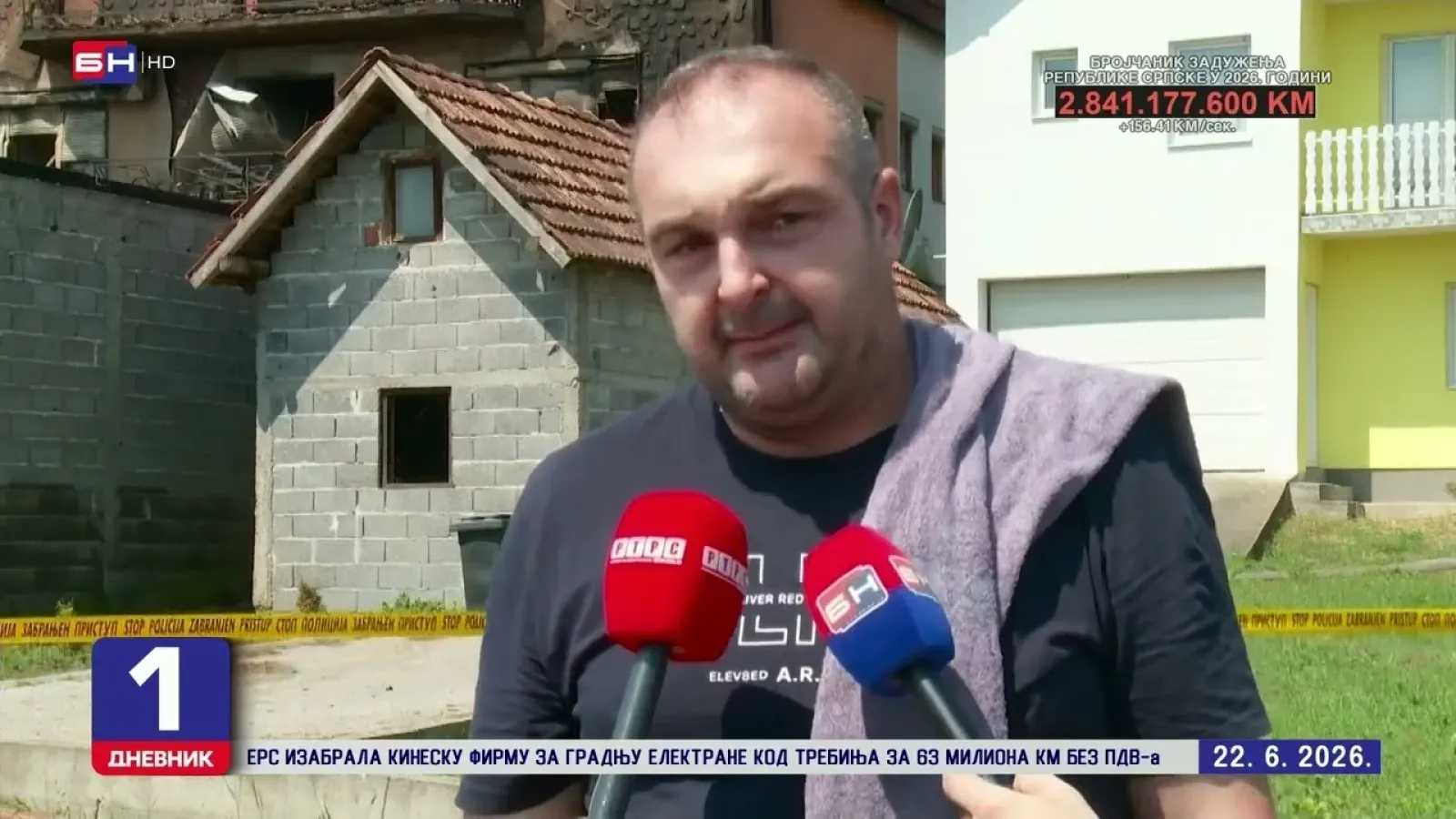 Derventa: U požaru izgorjela kuća i radionica porodice Majstorović! Požar podmetnut?!