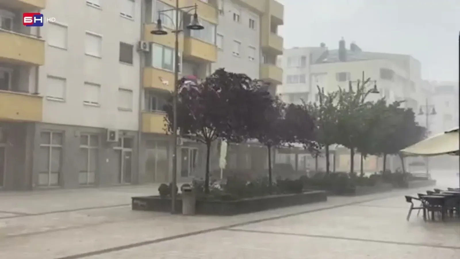 Opštine Istočno Novo Sarajevo i Istočnu Ilidžu zahvatilo je jako nevrijeme