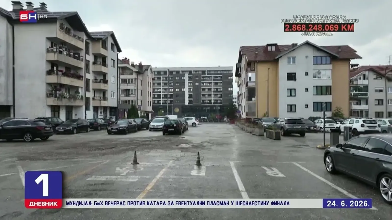 Jako nevrijeme s gradom pogodilo Istočno Novo Sarajevo i Istočnu Ilidžu