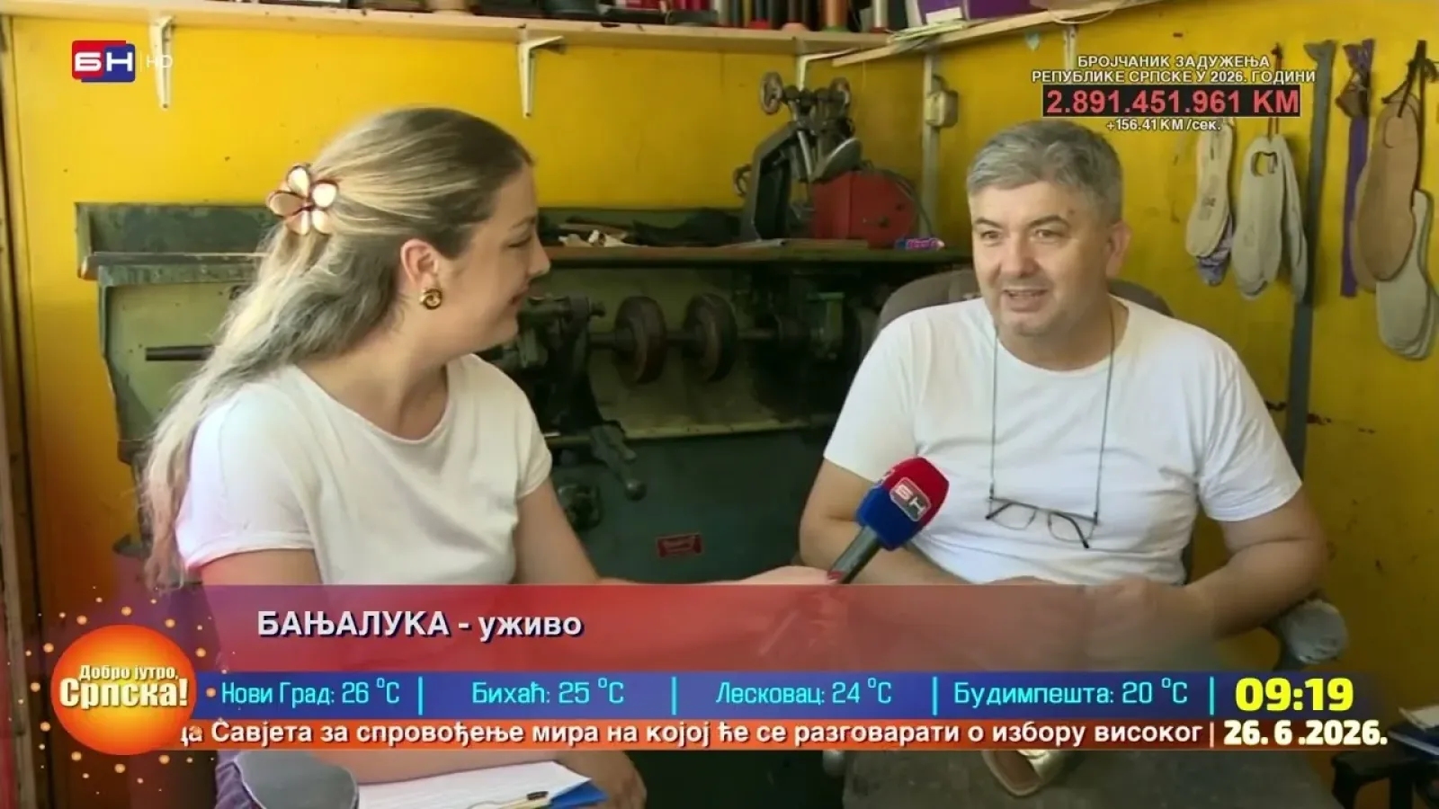 Dragan Čolić: Sve je manje obućara u našem gradu