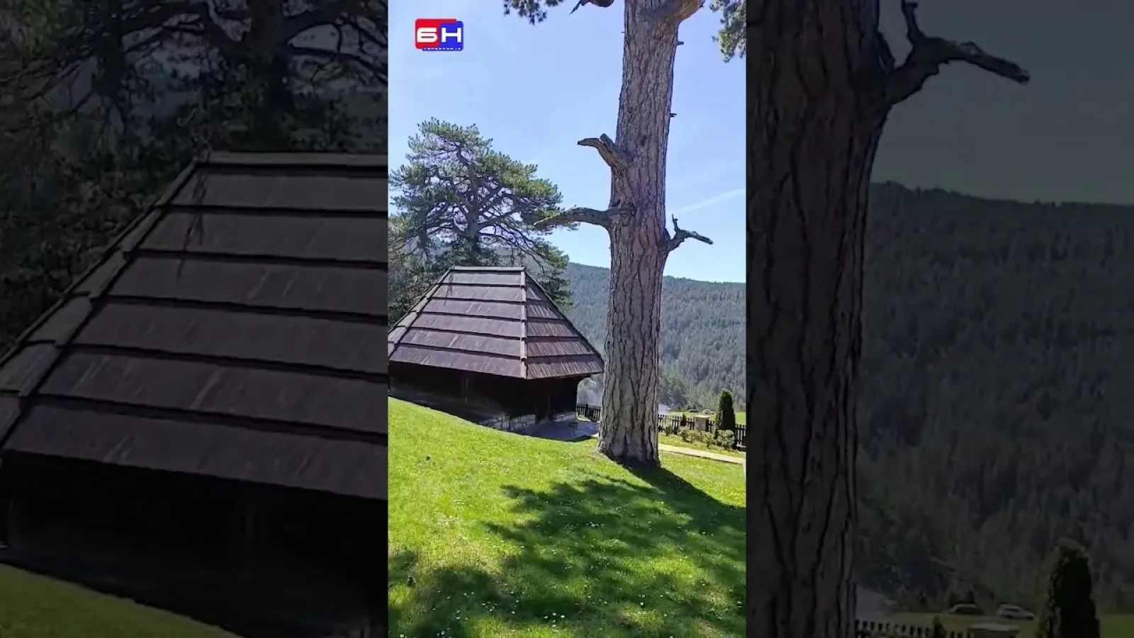 Crkva brvnara u zlatiborskom selu Dobroselica