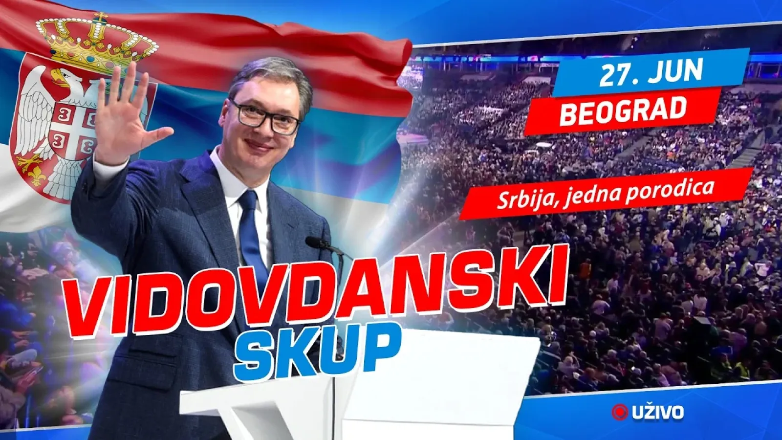 VIDOVDANSKI SKUP || BEOGRAD UŽIVO