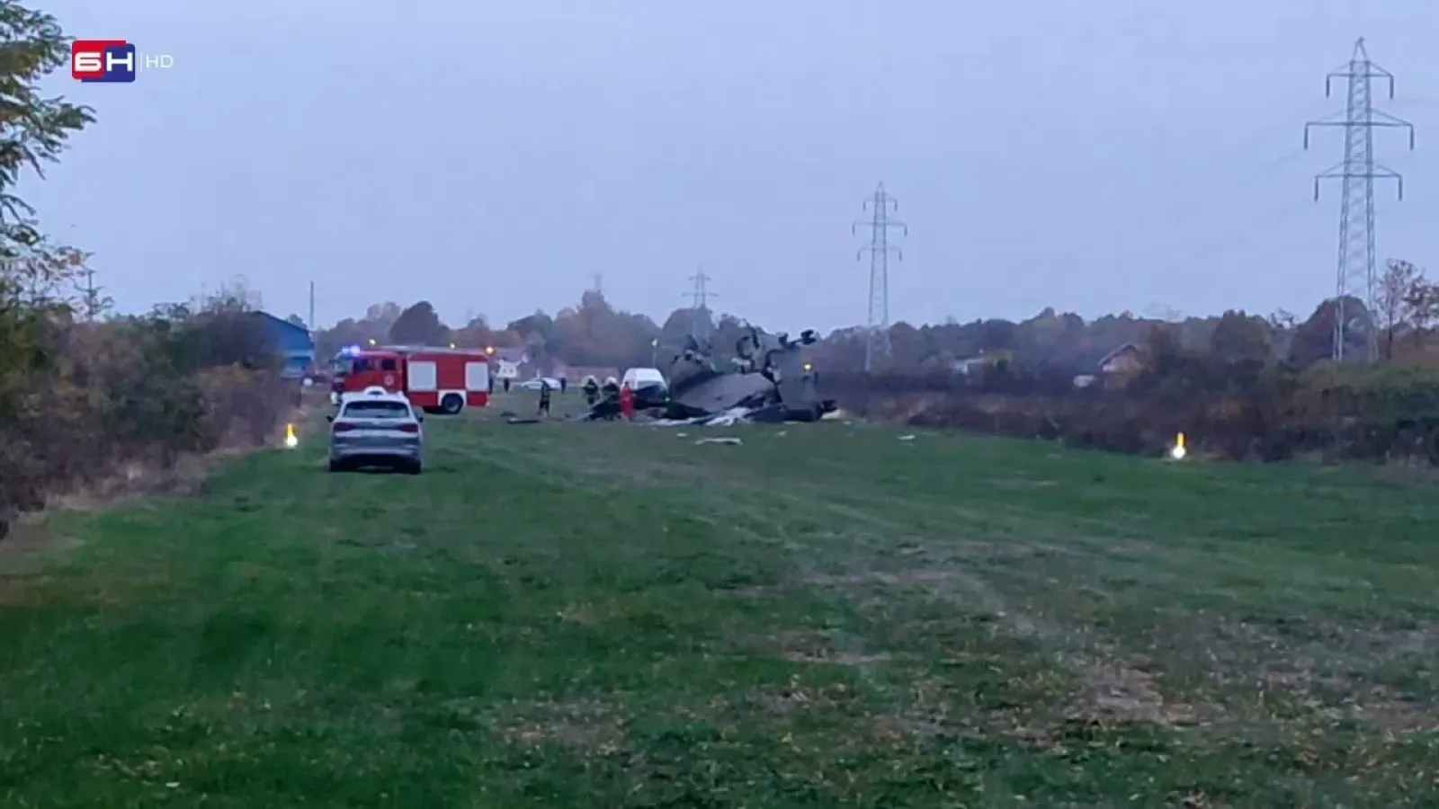 Srušio se vojni helikopter u Goricama kod Brčkog
