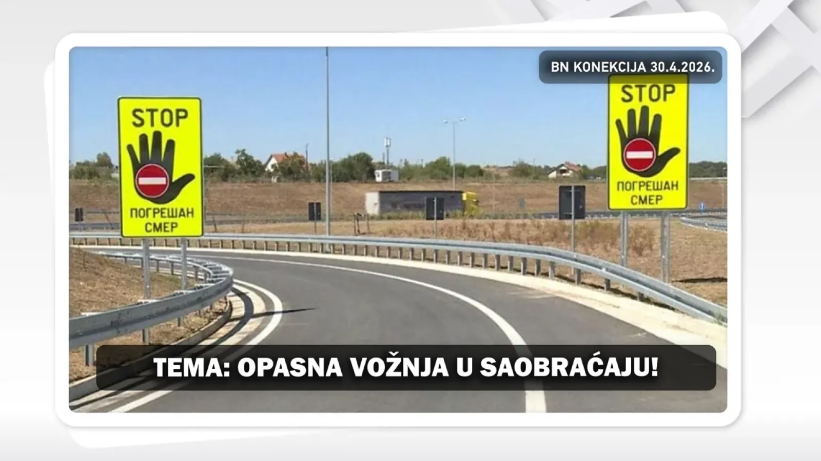 OPASNA VOŽNJA U SAOBRAĆAJU! || BN KONEKCIJA