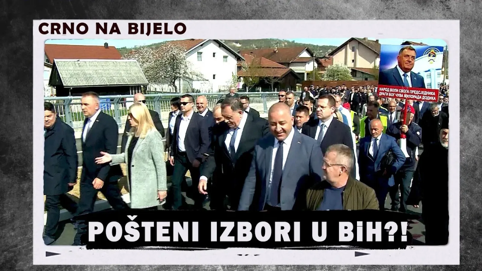 CRNO NA BIJELO: Da li su mogući fer i pošteni izbori?! Nuklearni otpad? SNSD neispunjena obećanja?!