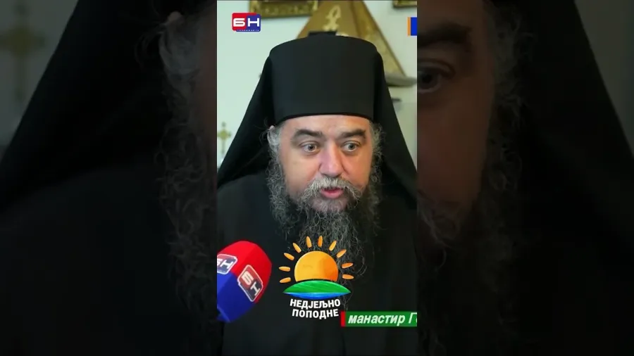 jeromonah Metodije (Kragulj), iguman manastira Gomionica - BN Nedjeljno popodne #bntv