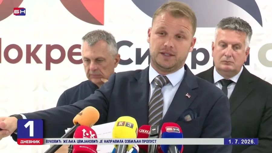 Stanivuković: Veto Željke Cvijanović je zakašnjela reakcija