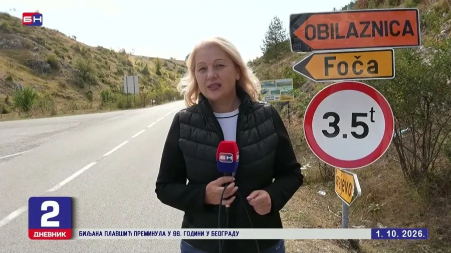 Да ли се послије избора затвара пут Добро Поље-Фоча, иако је Влада обећала да ће га реконструисати?