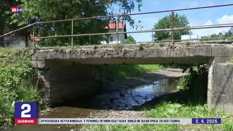 Тешка механизација ангажована на путу Бањалука–Приједор оштетила мост у Мишином Хану