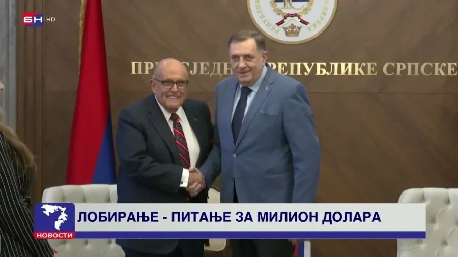 МИЛИОНИ ЗА ЛОБИРАЊЕ У САД: Да ли СНСД обмањује грађане Републике Српске?