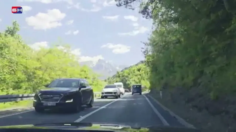 Kilometarske kolone na ulazu u Jablanicu
