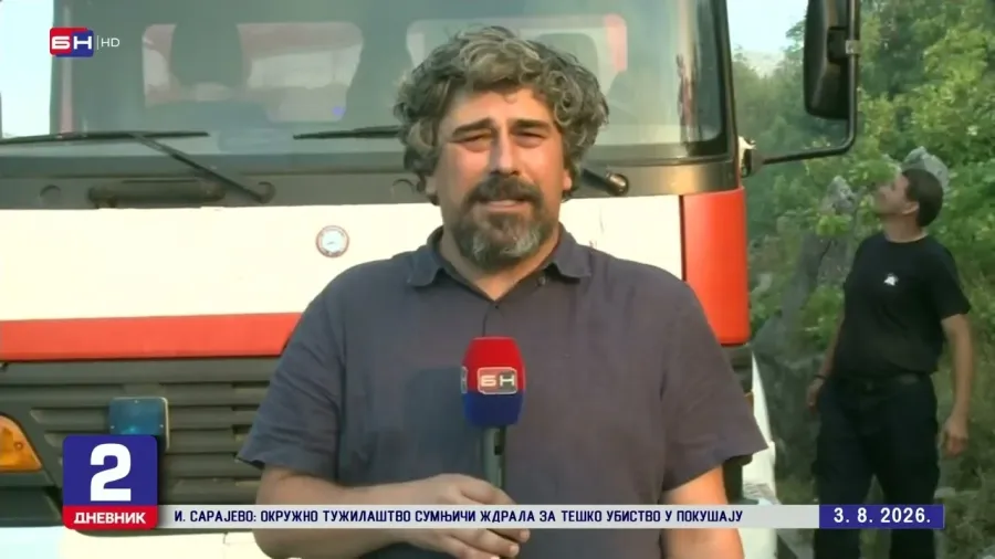 Требиње: Стабилно стање на пожариштима, пријети опасност на појединим мјестима