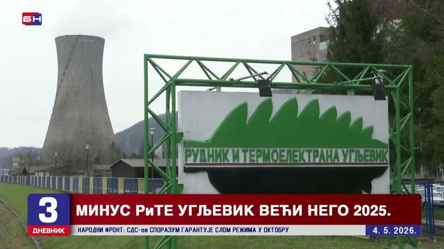 RUDNIK I TERMOELEKTRANA UGLJEVIK U MINUSU 35,8 MILIONA KM – Prihodi pali čak 88%