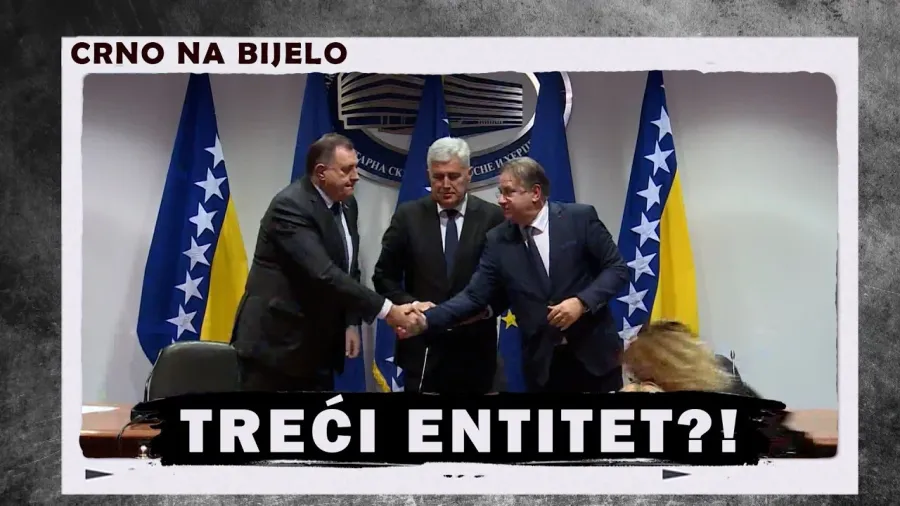 CRNO NA BIJELO: Treći entitet u BiH - realnost? 100 dana zaduženja iz kuhinje Minićeve treće Vlade?!