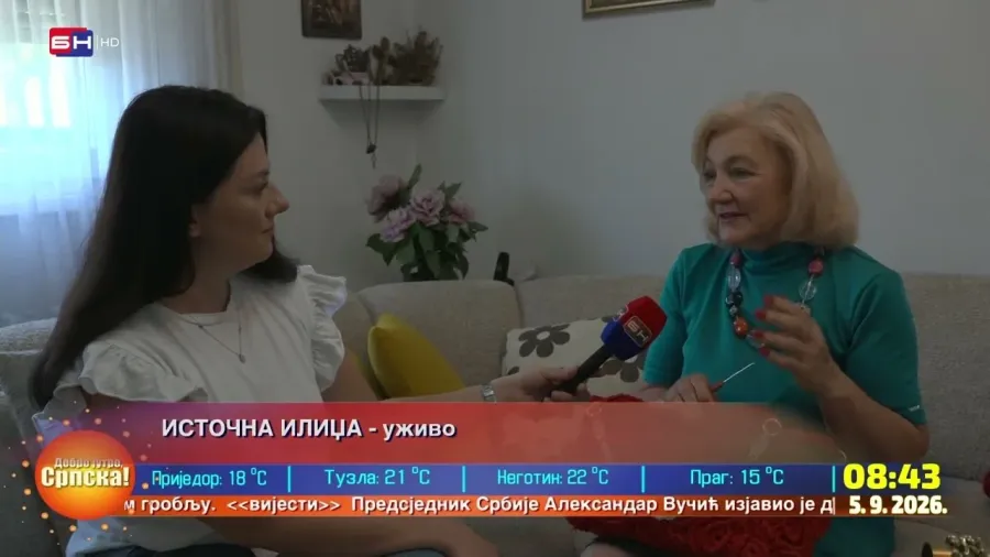 Слободанка Веселиновић из Источне Илиџе бави се израдом ручних радова