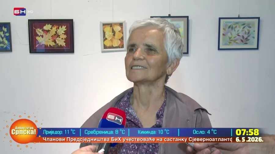 Od strogih pravila matematike do slobode umjetničkog platna - otvorena nova izložba u Bijeljini