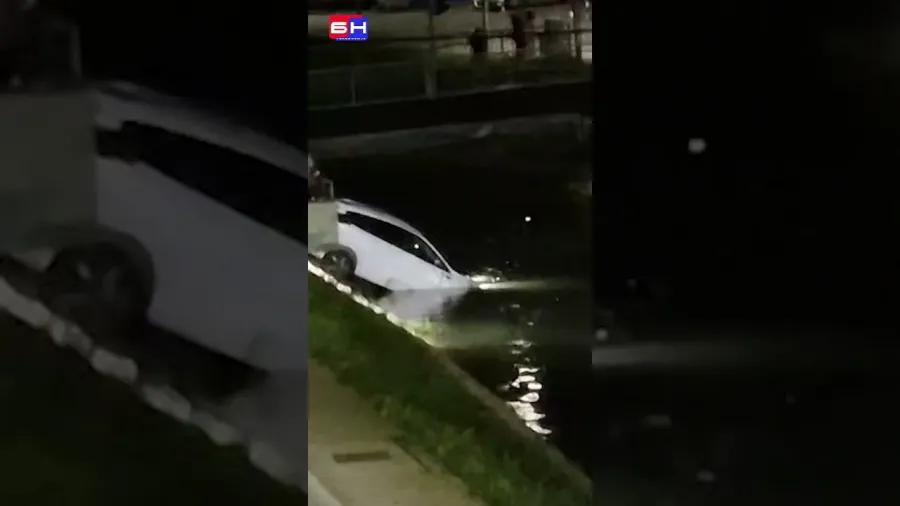 Bijeljina: Automobil sletio u kanal
