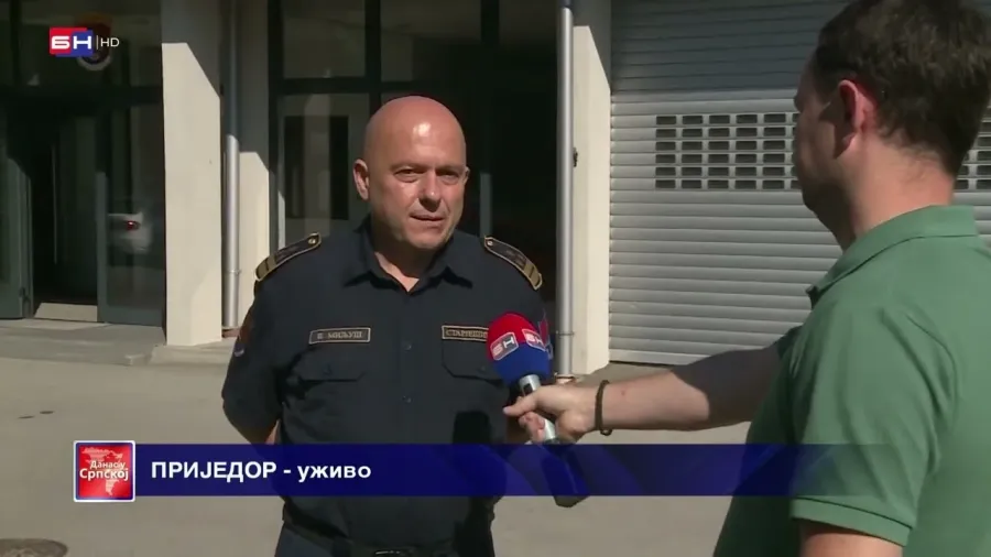 Nesvakidašnja intervencija prijedorskih vatrogasaca: dječak se zaglavio u tabureu