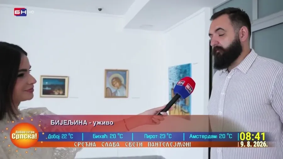 Споменко Ђекић: Обожавам да копирам слике старих мајстора