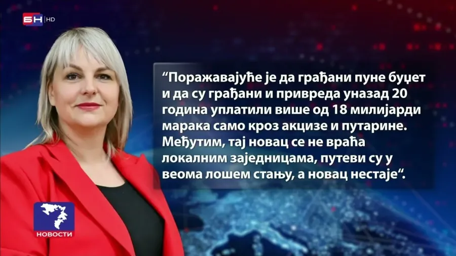 Mirna Savić Banjac: Javni sektor zadužen samo u ovoj godini skoro tri milijarde