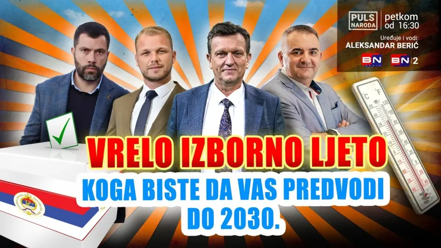 VRELO IZBORNO LJETO: Koga biste da vas predvodi do 2030. || PULS NARODA