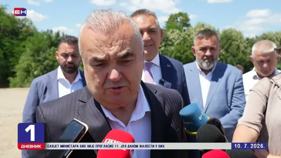 Minić: Radovi na auto-putu Bijeljina - Rača idu po planu