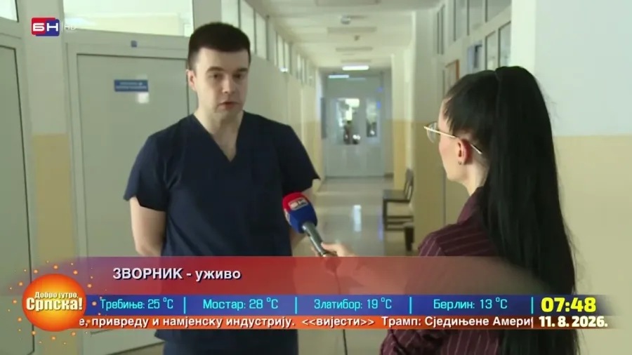 Владимир Ловрен: Повишене температуре повећавају ризик од сунчанице и топлотног удара