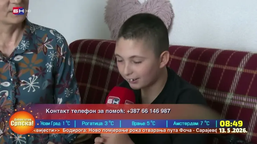 Pomozimo liječenje desetogodišnjeg Ognjena Drljače iz Banjaluke