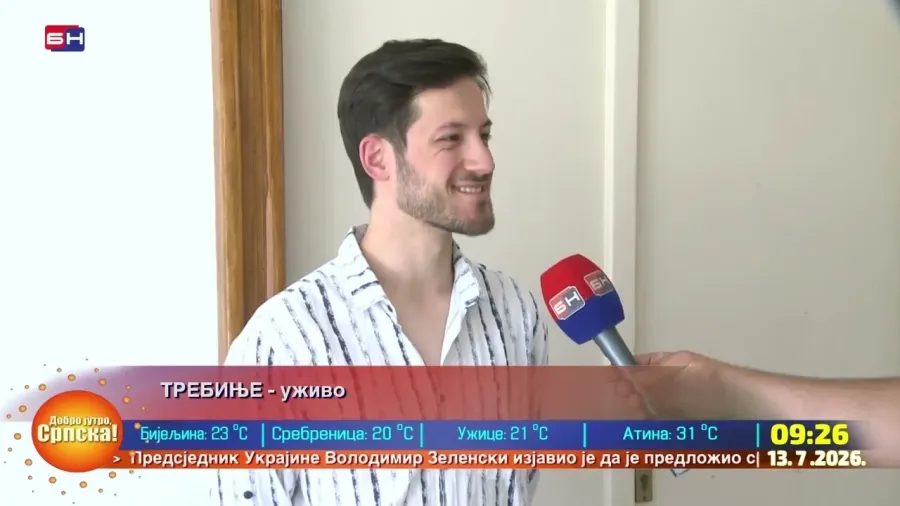 Glumac Mitar Milićević održava radionice u Domu kulture u Trebinju