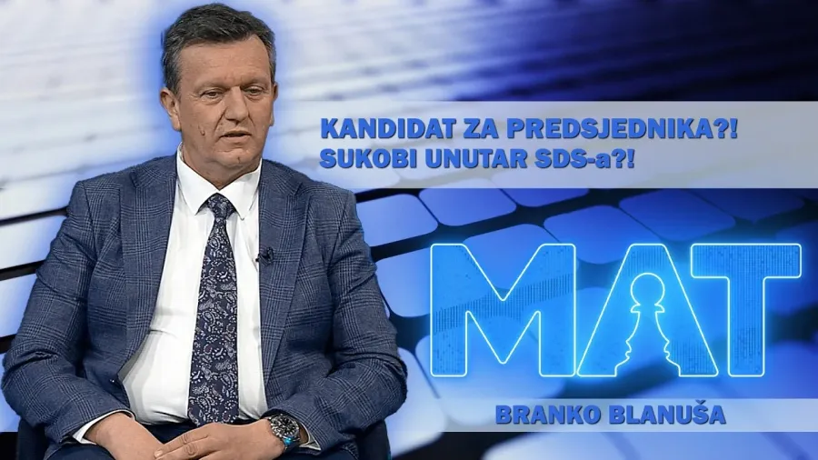 Opozicija jedinstvom ruši režim Milorada Dodika || Branko Blanuša - MAT