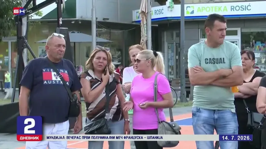 Bijeljina: Vlasnik kompanije "Dragstes" protestovao zbog nesprovođenja presuda