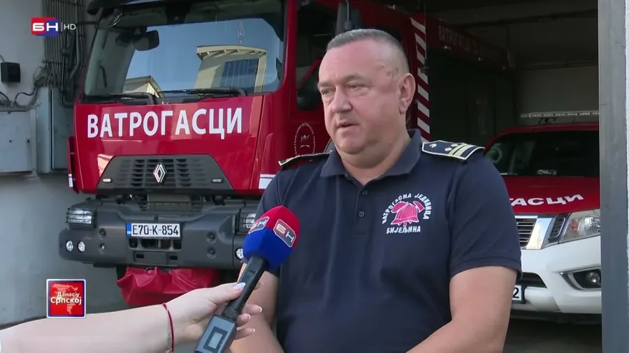 Бијељина: Ватрогасци имали су драстичан пораст броја интервенција од почетка августа